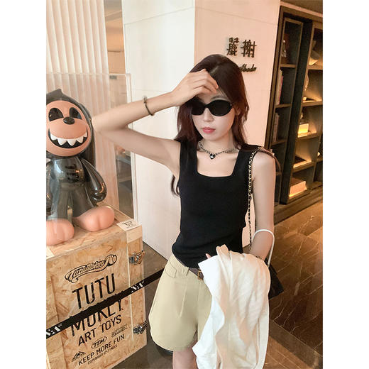 <曾小咸推荐>甜辣风小众纯欲感背心 商品图3