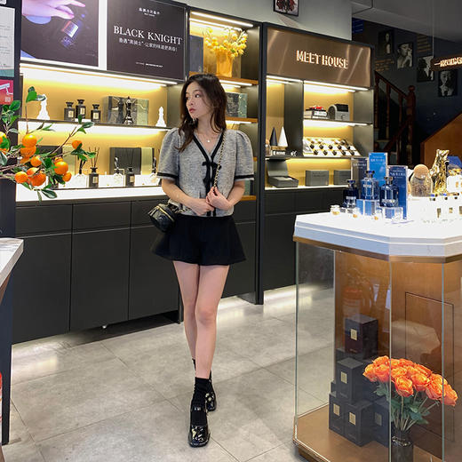 金蘑菇菇调味d黑茶/私服香香！高定系列～洋气套装时尚气质 商品图3