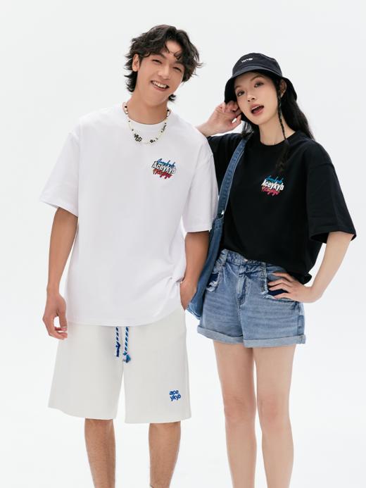 [179两件件，多款任选]YKYB黄子韬短袖T恤情侣时尚潮流新款上衣 商品图4