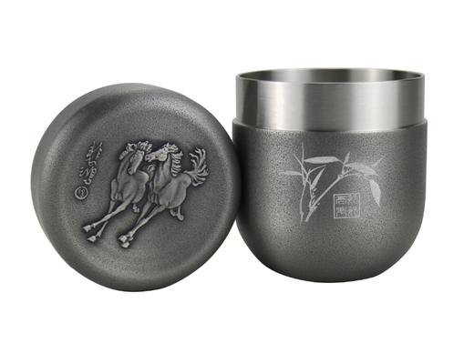 齐头并进-茶叶罐70*80mm 商品图0