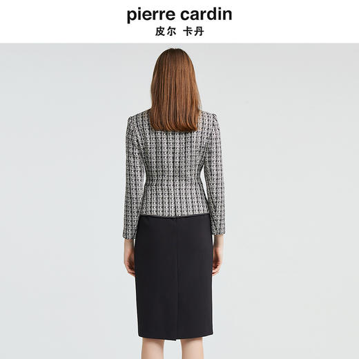 皮尔卡丹女装新款都市高频职业AB配连衣裙P4348E4962B3 商品图4