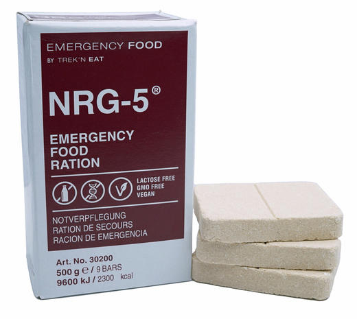 NRG5 全素 20年保质期 22%蛋白质含量  500克 压缩饼干 商品图6