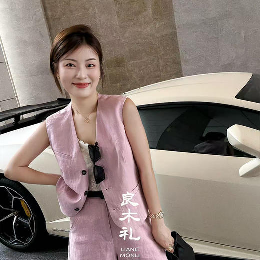 【部分现货】良木礼亚麻套装（腰带）（72261-62） 商品图0