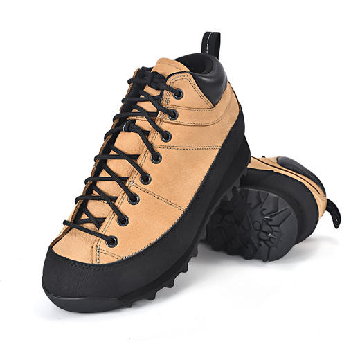 【又乐】完美平替中帮徒步鞋头层牛皮T004 商品图1