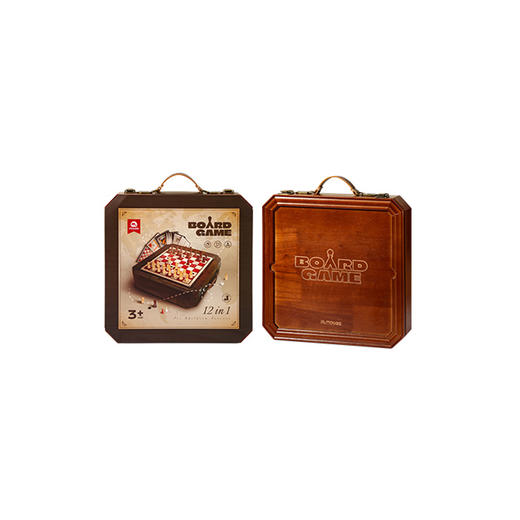 Mobee 礼物系列 12合1 多功能实木棋盘 商品图0