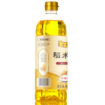 万穗稻米油900ml食用油 家庭桶装  谷维素含量12000ppm /粮油调味 /食用油 /其他油 商品图2