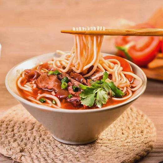 洪牛汇福建泉州手工牛肉面650g 商品图2