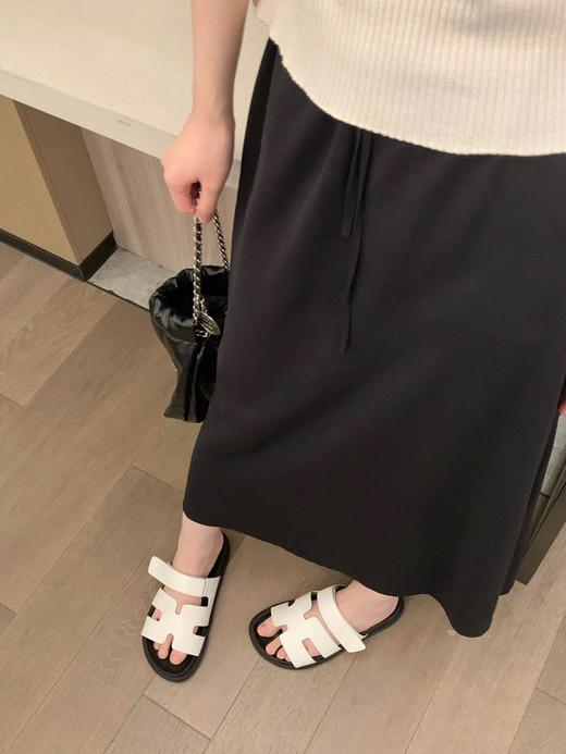 爱马仕二舅拖鞋 全系列升级#垫脚做法改牛皮丝印（HC） 商品图9