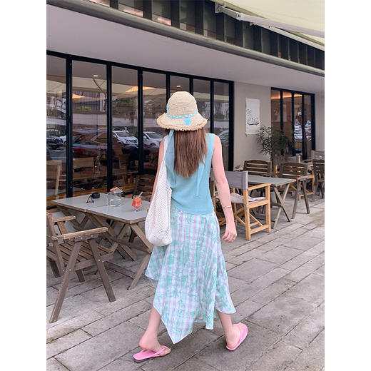 <曾小咸推荐>现货秒杀！卖完不补 ！微信打折价！小清新针织无袖背心 日常99.99 立减50 秒杀49.99！ 商品图4