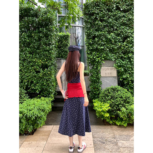 【169元任选2件】现货秒杀！卖完下架不再补 ！假两件小碎花吊带连衣裙 商品图4