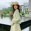 奢姿大码女装2025夏季时尚系带设计气质镂空上衣胖妹妹V领开衫9652353216A 商品缩略图3
