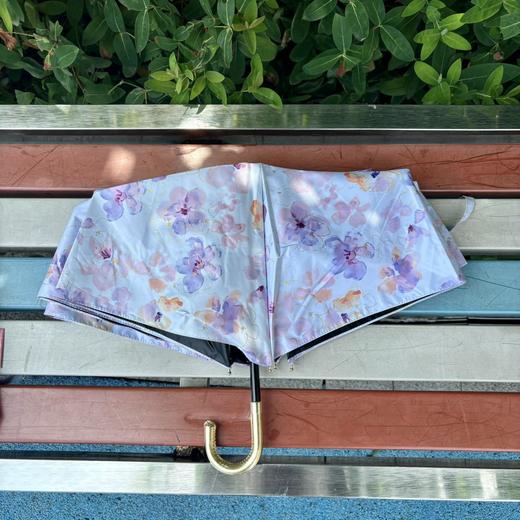 日本WPC遮阳伞*花儿朵朵超轻折叠防晒遮阳伞防紫外线太阳伞晴雨伞男女雨伞 商品图6