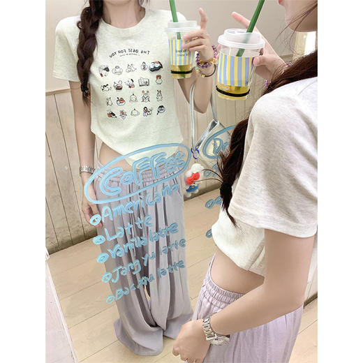 【110元任选2件】最后一波现货！卡通印花短袖T 商品图1