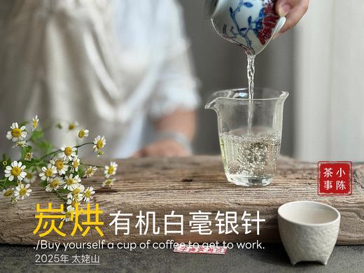 【新茶上市】2025炭烘有机白毫银针，浓郁至极的毫香，顶级白茶的标配！（50克罐装） 商品图10