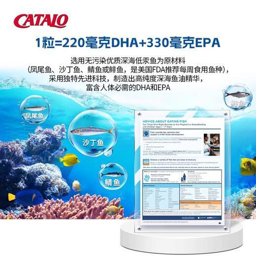 CATALO家得路金裝奧米加3深海魚油精華300粒（2027.3） 商品图1