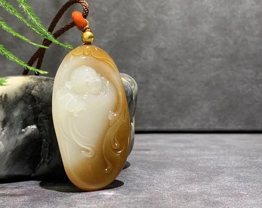 【御珠宫坊】糖羊脂白玉佛 商品图5