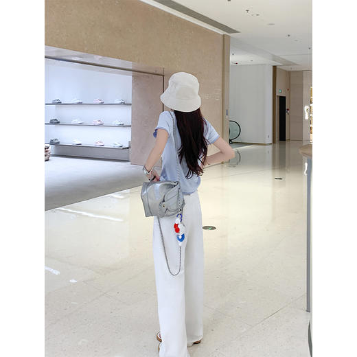 【129元任选2件】现货秒杀！针织贴布绣小狗短袖T恤 商品图4