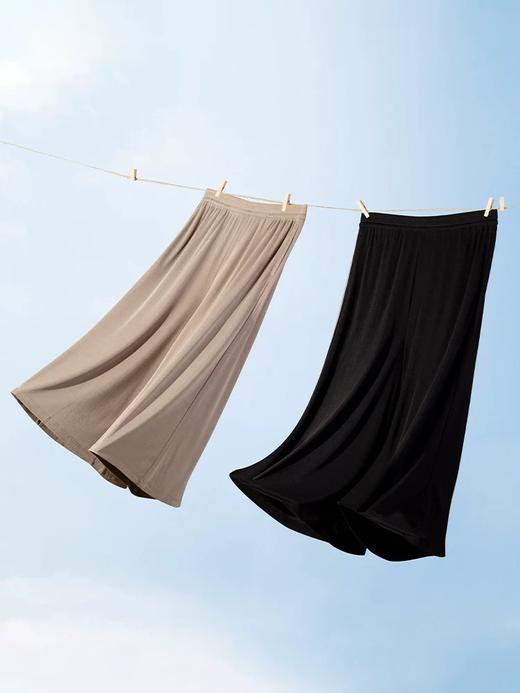 【醋酸外穿】SCHIESSER德国舒雅阔腿裤醋酸砂洗面料，有良好的吸湿性和透气性，舒适不易产生静电31/23016P 商品图4