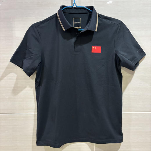 【S/M/L断码】安踏正品夏季休闲针织商务POLO衫冠军男训练系短袖上衣152320118【库存有限，如无货将做退款，介意慎拍！】 商品图1