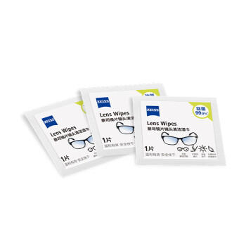 zeiss蔡司 镜头镜片清洁湿巾 6片装 眼镜布 擦镜纸 擦眼镜湿巾 /家庭清洁/纸品 /清洁纸品 /湿巾 商品图3