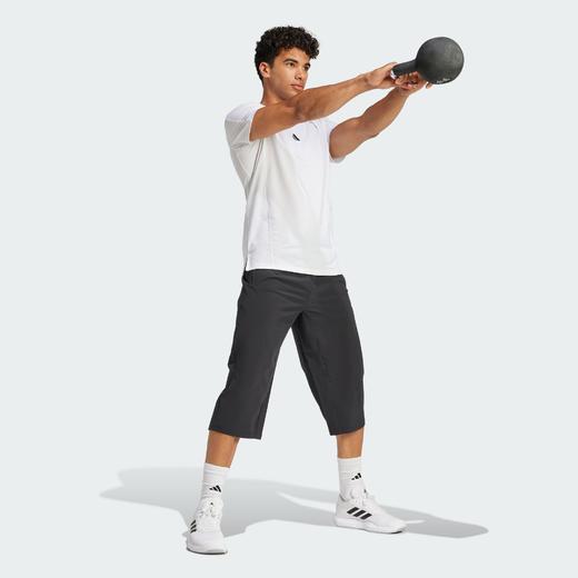 Adidas阿迪达斯ESSENTIALS 3/4 TRACKSUIT BOTTOMS 速干凉爽运动健身七分裤JG1245 商品图2