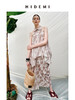 HIDEMI度假系列原创手绘海上绳铆浅米白印花套装无袖衬衫堆堆半裙 商品缩略图4