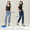 【凉感蜡笔裤】simplepieces夏季薄款SPS牛仔裤女小个子九分裤 商品缩略图2