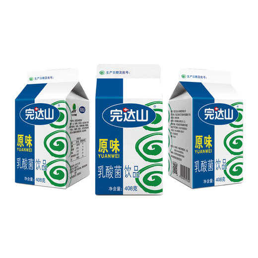 完达山原味乳酸菌饮品408克正品便携饮料酸奶风味饮品 商品图5