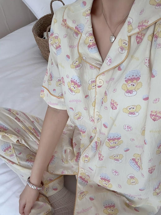 ✨一致好评，好舒适度的家居服套装！【“会呼吸的带𝐛𝐫𝐚三件套”】请大数据推给你身边在找带𝐛𝐫𝐚睡衣的姐妹们！ 商品图7