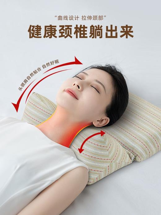 颈椎救星来了！可拆洗【清氧佳荞麦连体枕】✅三角枕+小方枕，解决多种问题！💤四季可用，可组合可拆分使用，用法多多❗️ 商品图0