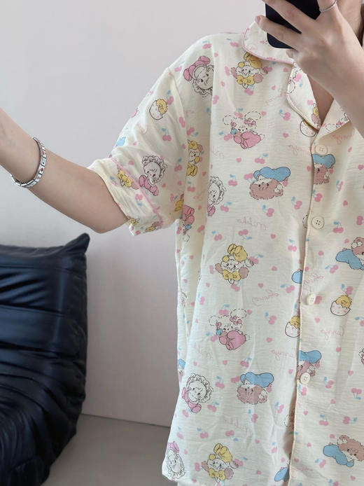 ✨一致好评，好舒适度的家居服套装！【“会呼吸的带𝐛𝐫𝐚三件套”】请大数据推给你身边在找带𝐛𝐫𝐚睡衣的姐妹们！ 商品图4