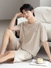 太夸张了‼️真的比裸睡还要舒爽🍃【会“呼吸”莫代尔男士家居服套装】自带凉感面料，承包了整个夏季的睡衣 商品缩略图5