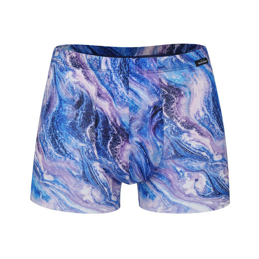 【鎏金岁月第二肌肤】SCHIESSER德国舒雅铂雅男士中腰平角裤鎏金岁月系列，随型裁不留痕迹90克无感穿着面料轻弹性好99/24703T 商品图4