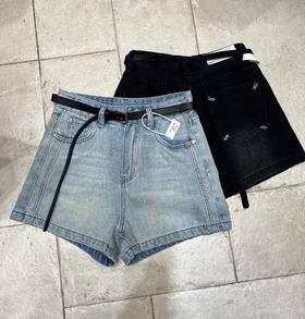 【门店同款】ENJOY夏季口袋刺绣短裤 162450047