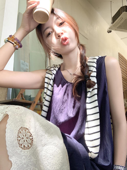 【折后再享2件88折】最后一波现货！下摆拼接背心连衣裙 日常229.99/件 立减80 秒杀149.99/件！！ 商品图7