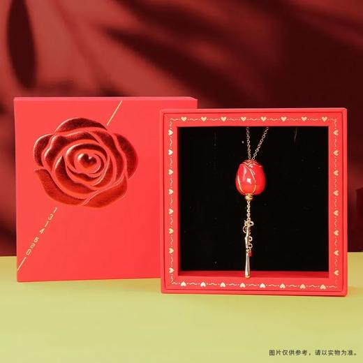 会说话的玫瑰项链｜玫瑰栩栩如生，最美瞬间永久定格 商品图4