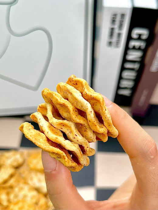 限时活动💥多送2袋‼️29.9r🉐7大包!!红谷林黑麦小石子饼💰官方29.9元5袋！巨香巨酥脆❗🔥回购无数次的西安地方特色零食！ ✅非油炸，非膨化的健康零食!石烤工艺更健康 商品图7