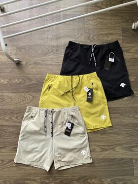 D桑特定制冷感面料男子速干运动拼接短裤