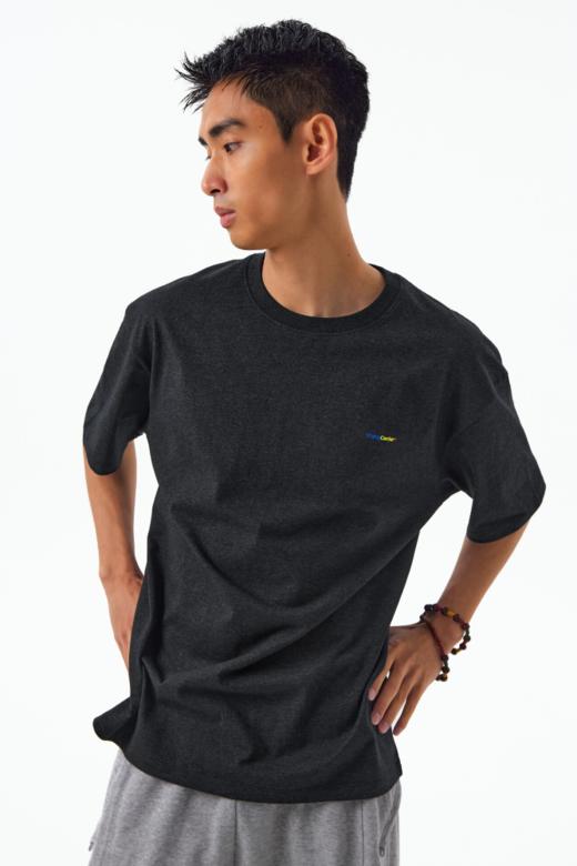 CryingCenter亲肤柔软彩纱宽松休闲T 三原色低调小字logo哭喊中心 商品图4