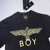 BOY2025新款烫金老鹰天使翅膀图案字母印花休闲情侣短袖 商品缩略图3