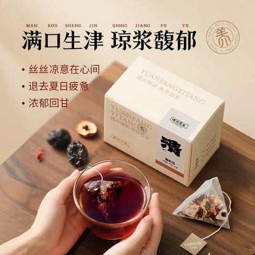 一盒【古方八味酸梅汤 】消暑解渴促消化，老少皆宜，还原儿时的味道 商品图3