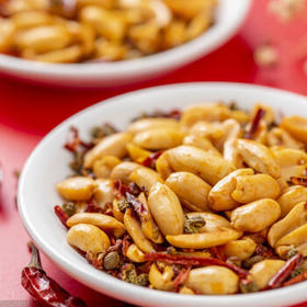 谷经百汇有机红花生3.4斤 中粒 红皮 生花生米 粗粮 粥米搭档 罐装 /粮油调味 /杂粮 /谷米类