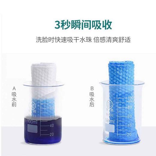 布素朵 纯棉压缩毛巾 旅行装小方巾便携式加大加厚糖果压缩一次性毛巾化妆棉干湿两用 商品图2
