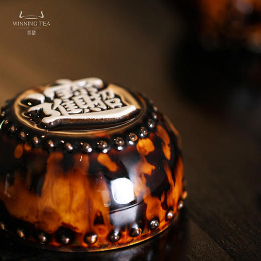 问鼎虎斑天目玖玖发战鼓杯 商品图1