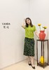 绿色印花桑蚕丝半裙 商品缩略图4