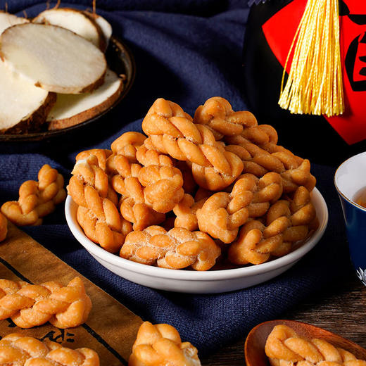 【超值300包！铁棍山药小麻花】追剧网红解馋小零食，香脆酥传统糕点独立包装零食品小吃特产 商品图2