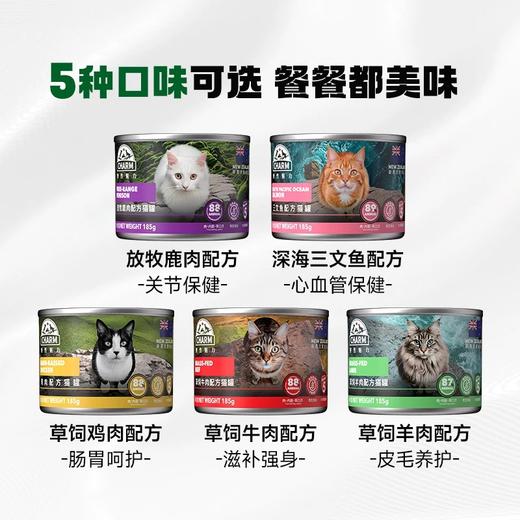 CHARM野性魅力 主食级猫咪罐头  新西兰原装进口 巅峰同厂出品 高能鲜肉 85g/罐 商品图1