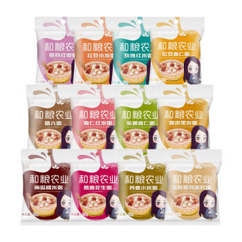 溢田【黑龙江产地】7+5袋五谷膳食 早餐粥米 75g*12包 源头直发包邮 /粮油调味 /杂粮 /复合粥米 商品图3