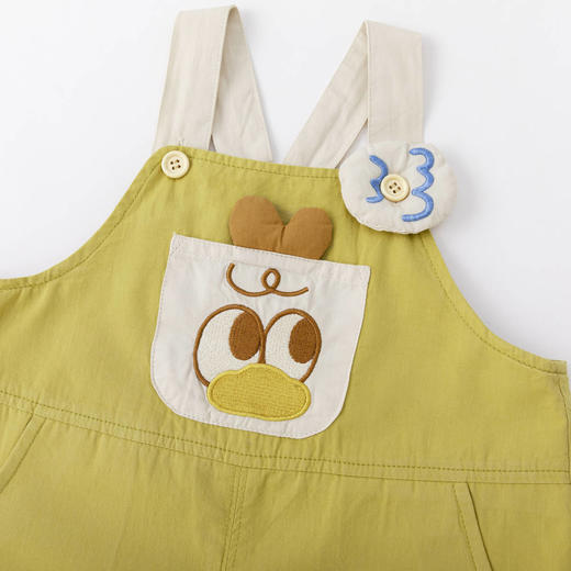 嘟嘟家婴幼儿背带裤夏季宝宝短裤夏装男宝裤子女宝卡通休闲裤童装 商品图3