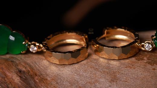 【福禄】翡翠葫芦耳坠EZ12504006W 商品图4